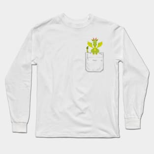 My Cute Pet Dragon in My Pocket Long Sleeve T-Shirt